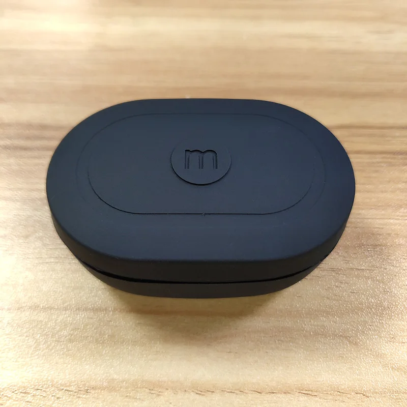 black Силиконовый чехол для Xiaomi Redmi Airdots Bluetooth наушники TWSEJ04LS(черный) защитный чехол - Цвет: black