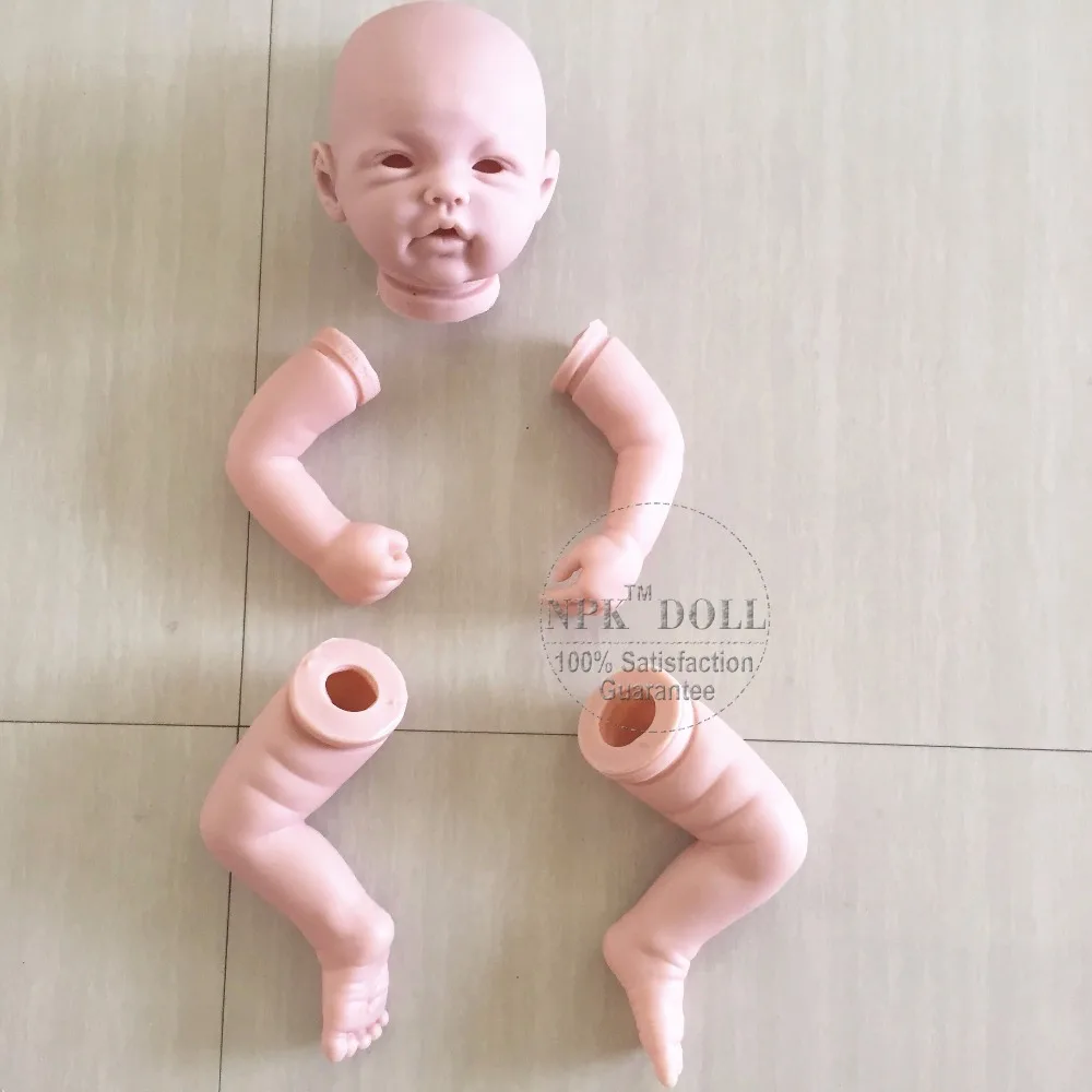 2018 Новый 4/4 полный ноги 20 дюймов пустой Reborn кукла комплект с хорошим качеством