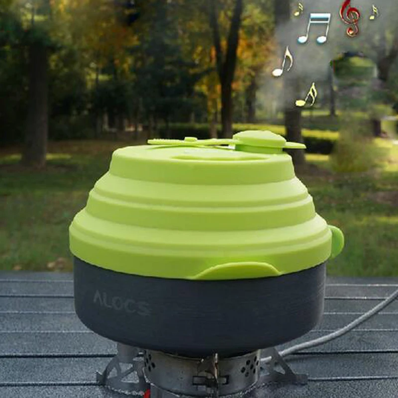 Силиконовая посуда для кемпинга многофункциональная улицы пикника силиконовый