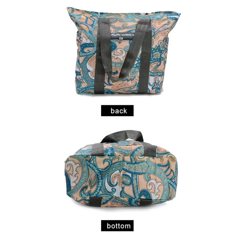 Designer travel bag high quality waterproof nylon luggage with strap fashion large capacity portable duffel bags | Багаж и сумки