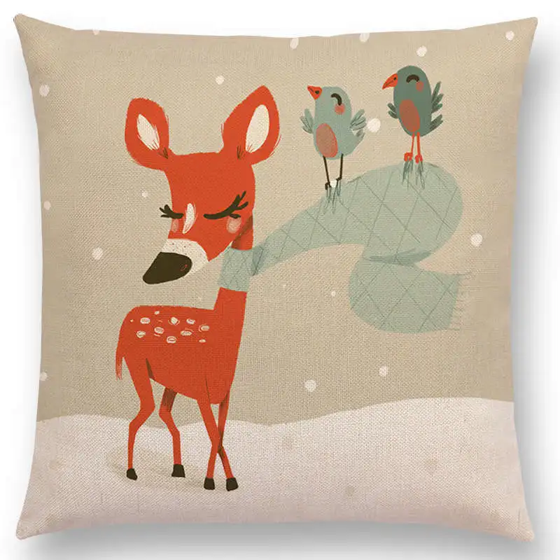 Новинка суперзабавные милые Мультяшные животные фламинго лиса Кит слон олень