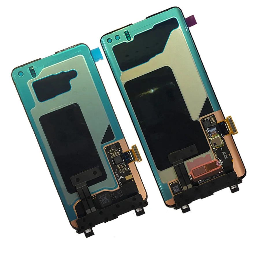 AMOLED для samsung Galaxy S10 SM-G9730 G973 ЖК-дисплей сенсорный экран дигитайзер Замена для samsung S10 Plus G9750 ЖК