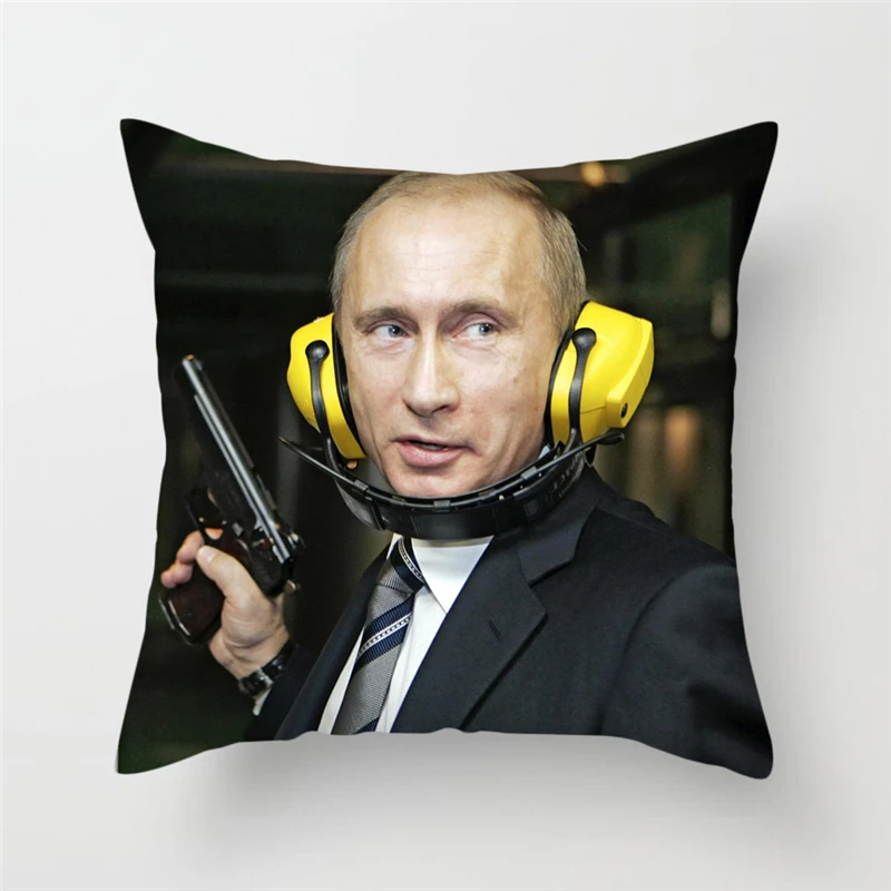 Fuwatacchi портретный стиль наволочки для подушек русская путиная наволочки для декоративного домашнего дивана наволочки с пайетками