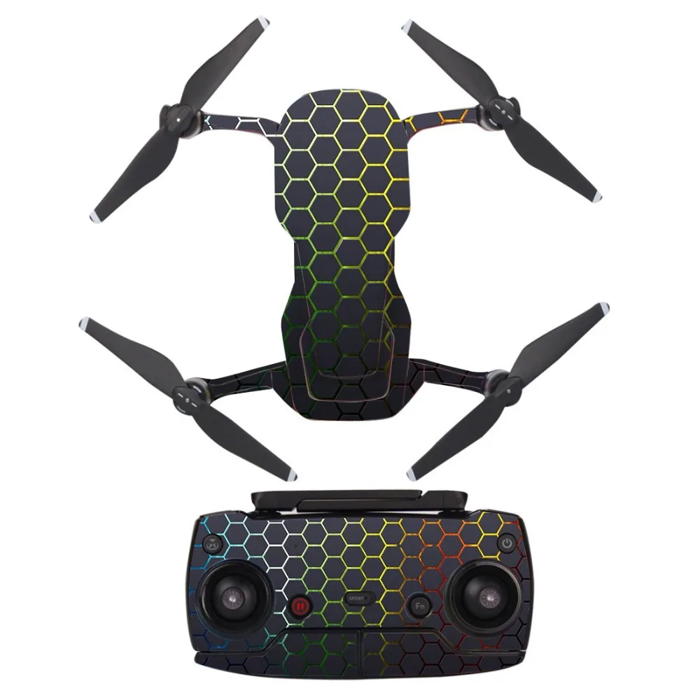 Наклейка-скин на весь корпус наклейки для DJI MAVIC AIR защитная пленка Стикеры для DJI Mavic Air Аксессуары для дрона