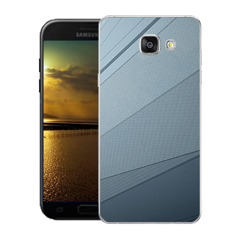 Чехол для Samsung Galaxy A7 2017 A720F мягкий силиконовый чехол квадратный с рисунком SM (7) A720