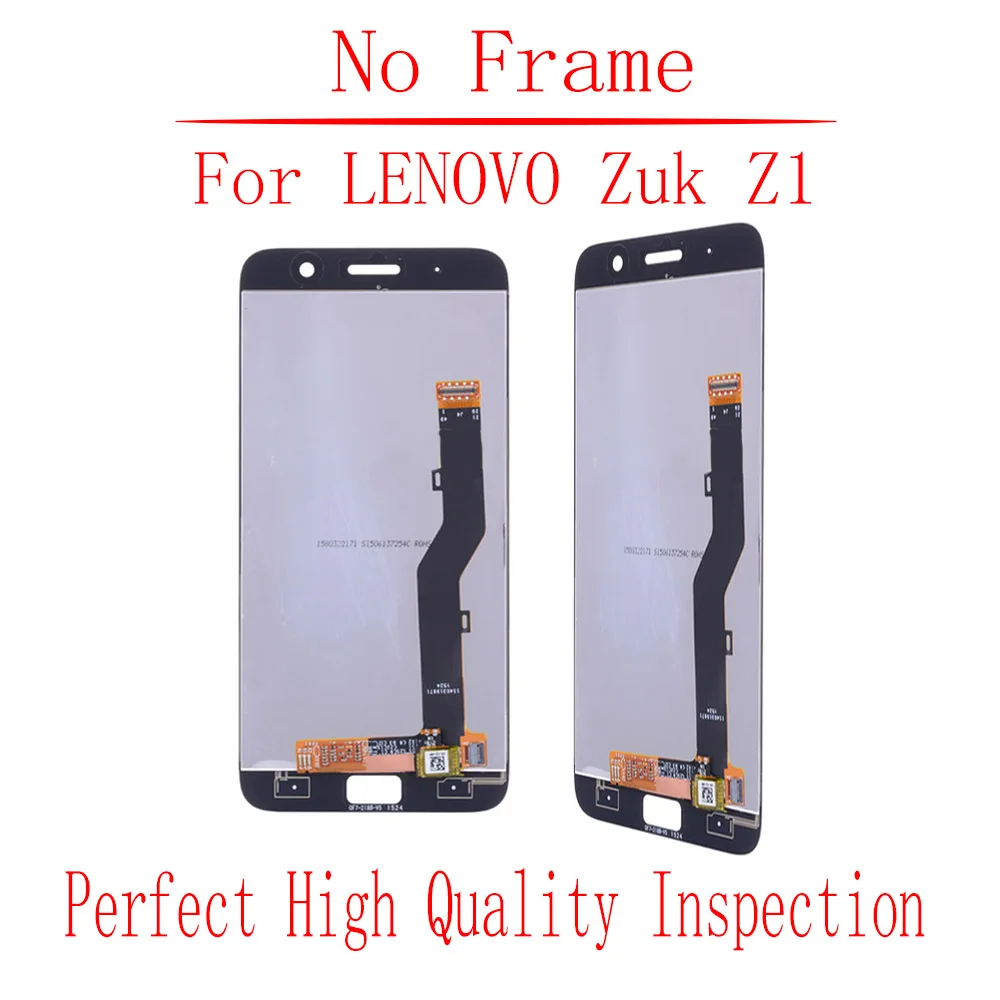 5 &quotоригинальный для Lenovo zuk Z1 ЖК-дисплей сенсорный экран с рамкой дигитайзер