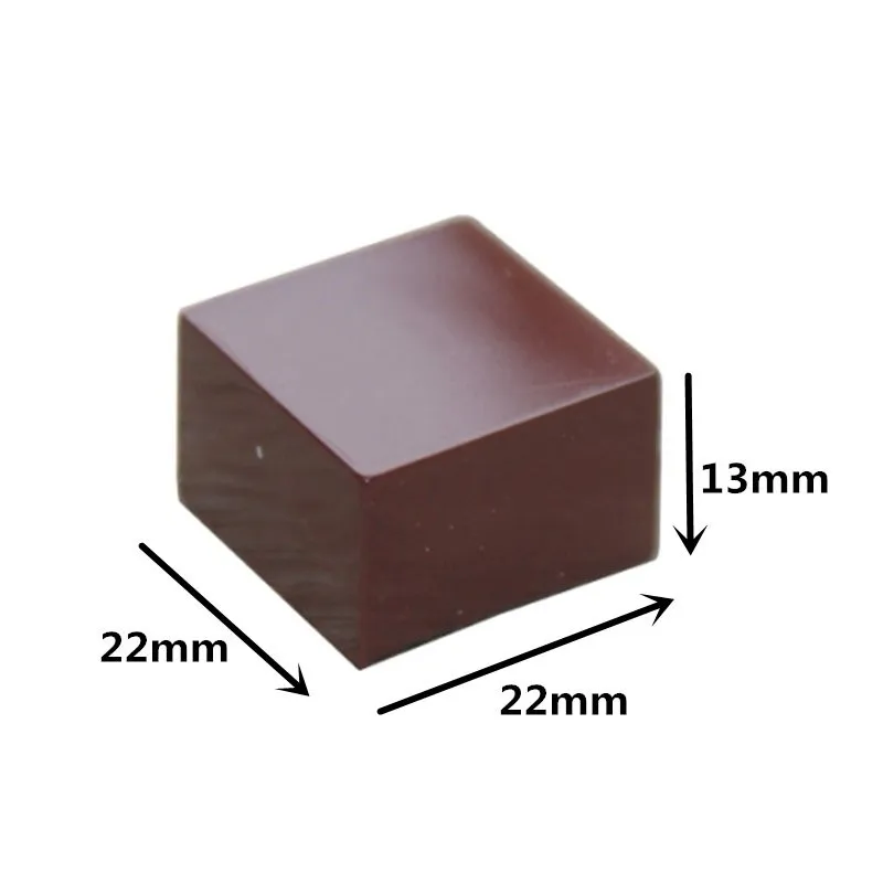 Polycarbonate Square Chocolate Mold PC Chocolate Tray