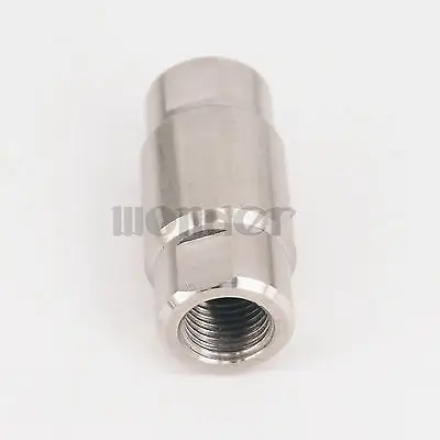 1/4 &quotBSP Женская резьба 304 Нержавеющая сталь Встроенный пружинный клапан без