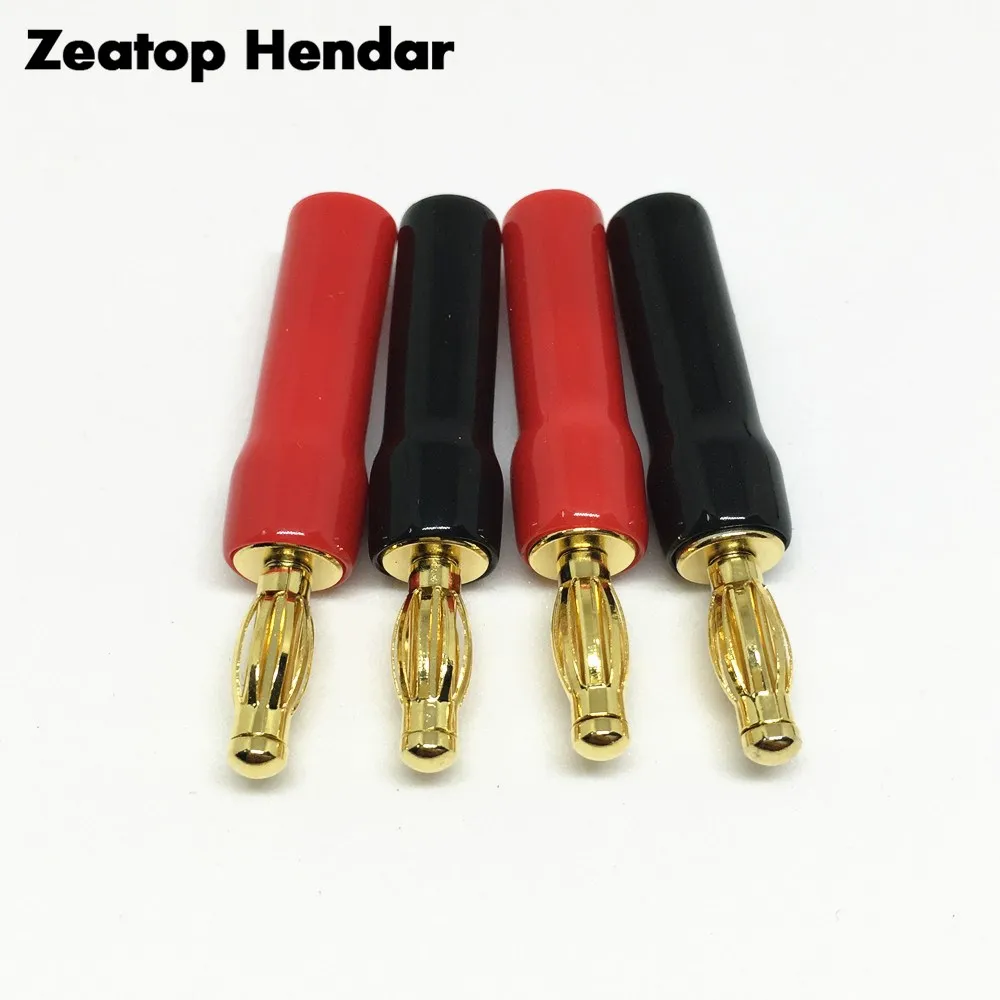 2 шт. позолоченные штекеры 4 мм|connectors gold|connector 4mmconnector wire |