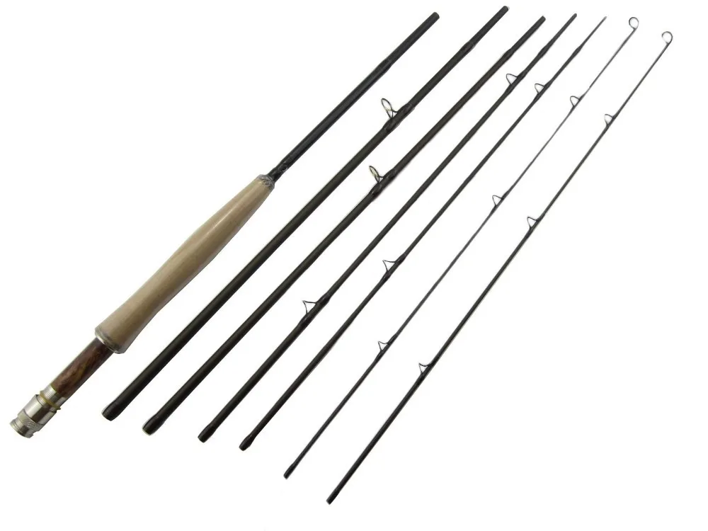 Aventik 5/6wt 9ft 6 шт. лучшая дорожная удочка для рыбалки новая с жесткой трубкой|Удочки|