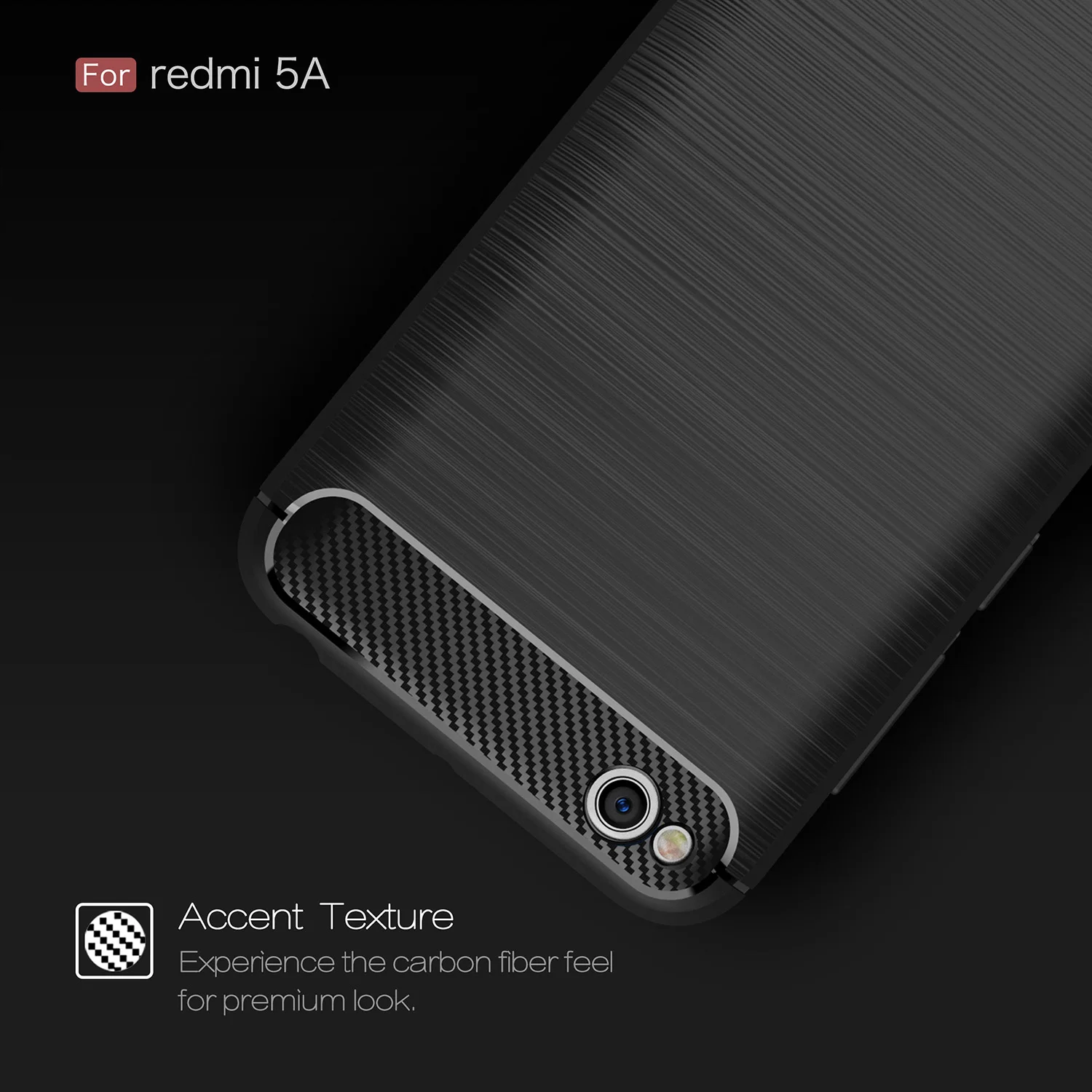 Матовый чехол из углеродного волокна для Xiaomi Redmi 5A 5 A Redmi5A Силиконовый ТПУ