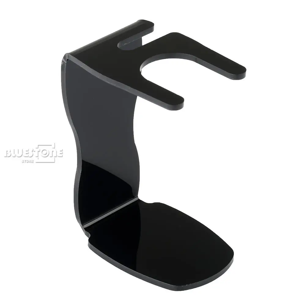 Черный держатель для капельной подставки с двойным краем безопасная прямая