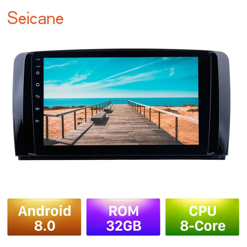 Seicane 9 дюймов Android 8 1/8 0 автомобильный радиоприемник gps Multimeida плеер для 2006 2013 Mercedes Benz