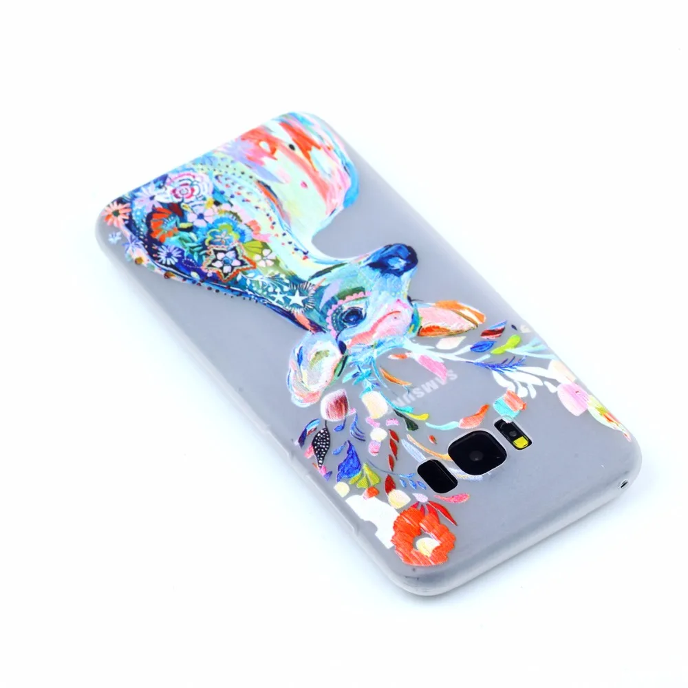 Для Samsung s8 Plus чехол пылезащитный тонкий мягкий из ТПУ для Galaxy 6 2 дюйма телефона Funda