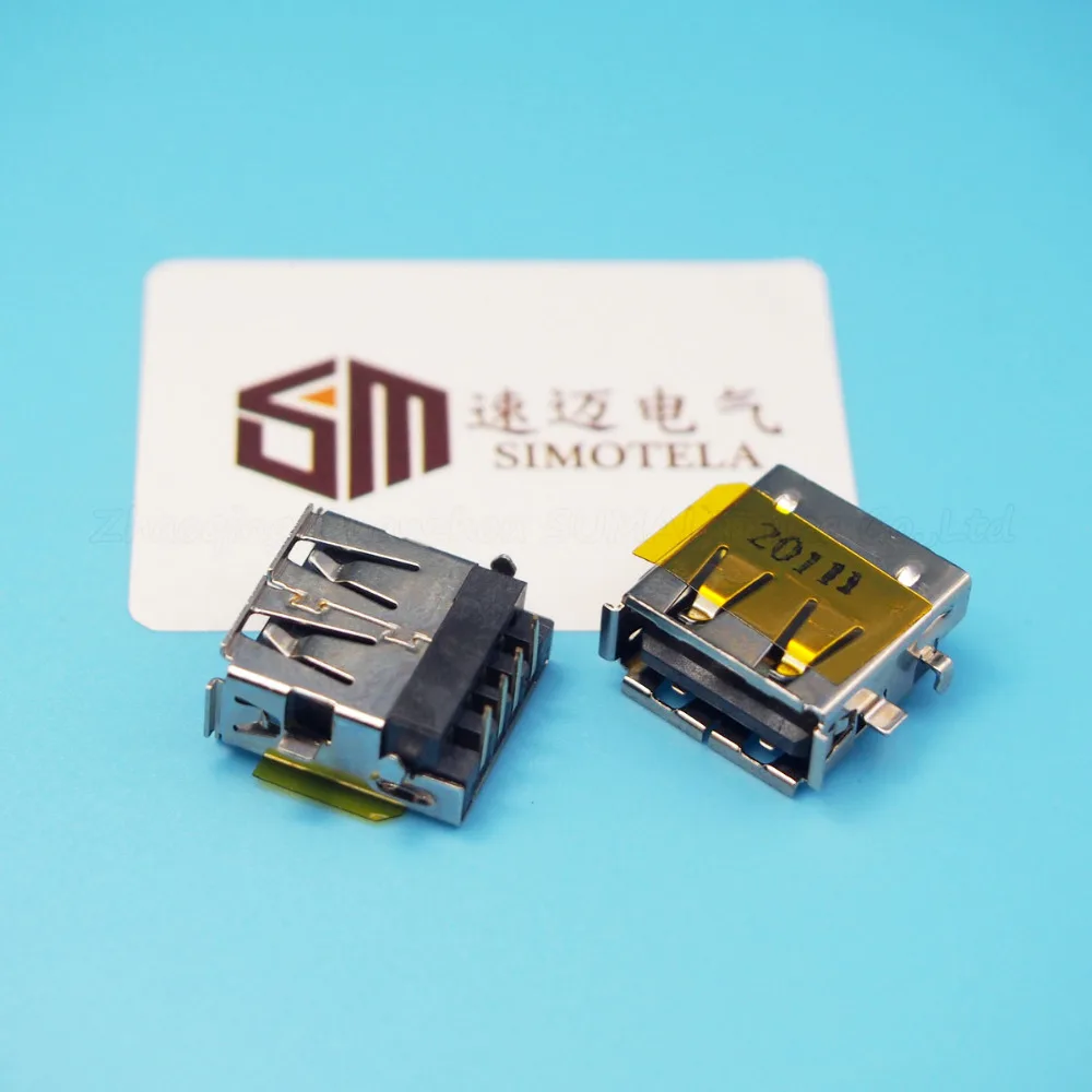 10 шт. Оригинальный Новый 2 0 USB разъем SMT для ноутбука ASUS Samsung HP DELL ACER ноутбука|smt