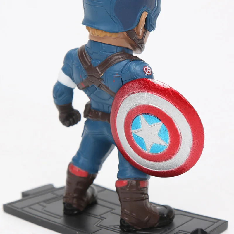 8-10 см Упаковка из 6 игрушки Marvel Мстители Бесконечность войны танос Железный человек Человек-паук ПВХ Фигурки Халк Черная пантера модель Тора
