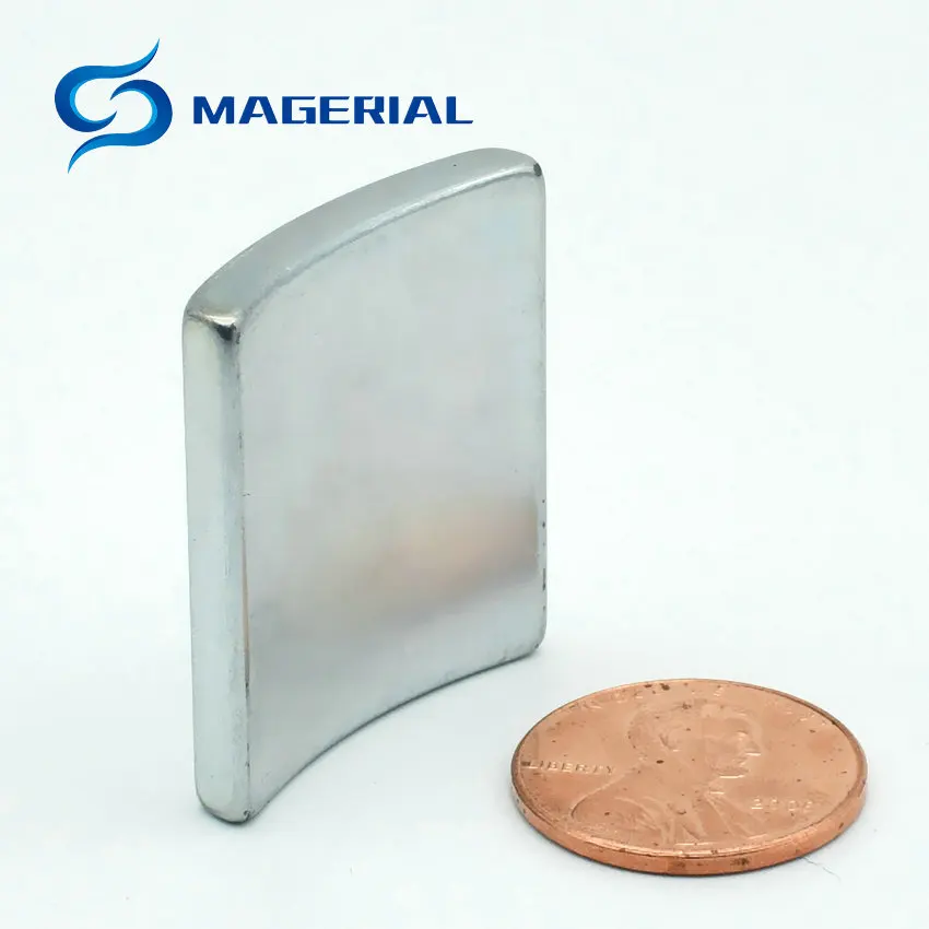 Сегмент NdFeB Arc or39 5xir35 5 x 30 мм серводвигатель с высоким крутящим моментом магнит N42H