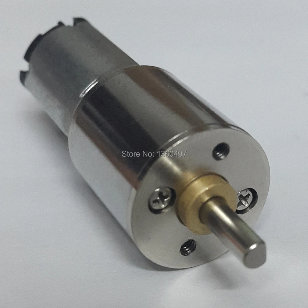 Короткий параграф мощный мотор шестерни с высоким крутящим моментом 16Ga 6V 10RPM DC 46mA