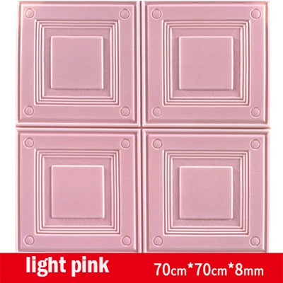 light pink Новое поступление самоклеющиеся обои для коридора, украшения для детских комнат, современный стиль, однотонная пленка, водонепроницаемый декор для комнаты - Цвет: light pink