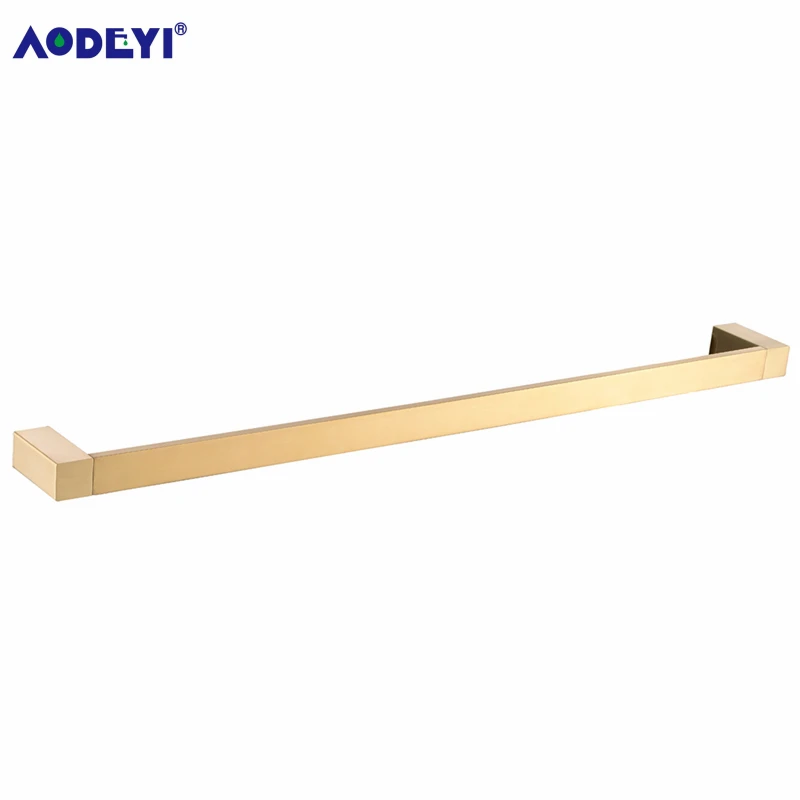 Robe Bar Роскошный набор аксессуаров для ванной комнаты, матовый золотой латунный крючок для халата, держатель для бумаги, Полка для полотенец, настенное крепление, аксессуары для ванной комнаты - Цвет: Robe Bar