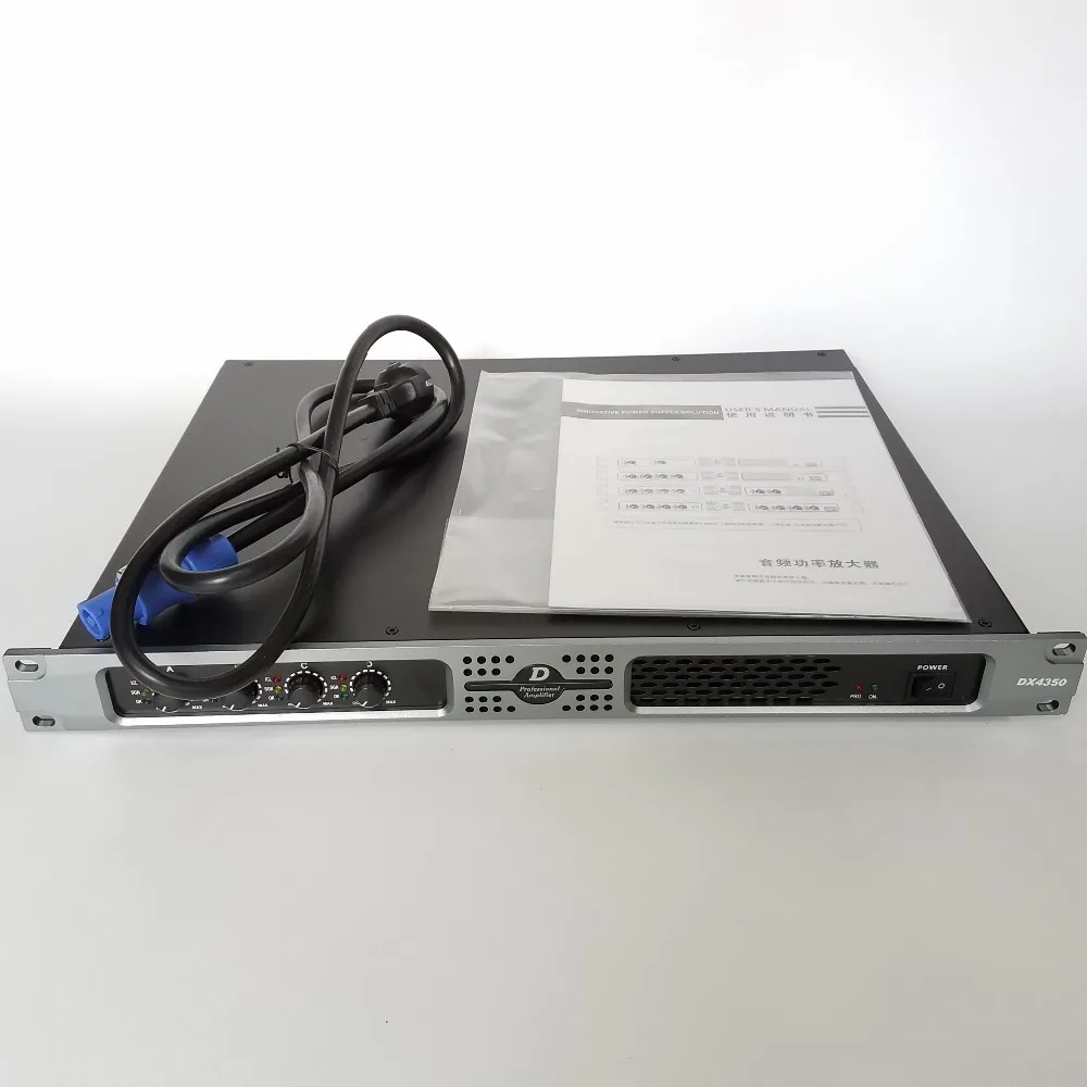 Leicozic DX4350 профессиональный усилитель 1u Усилитель 1100 Вт 4 канала Усилитель Аудио Усилитель мощности ампер цифровой усилитель