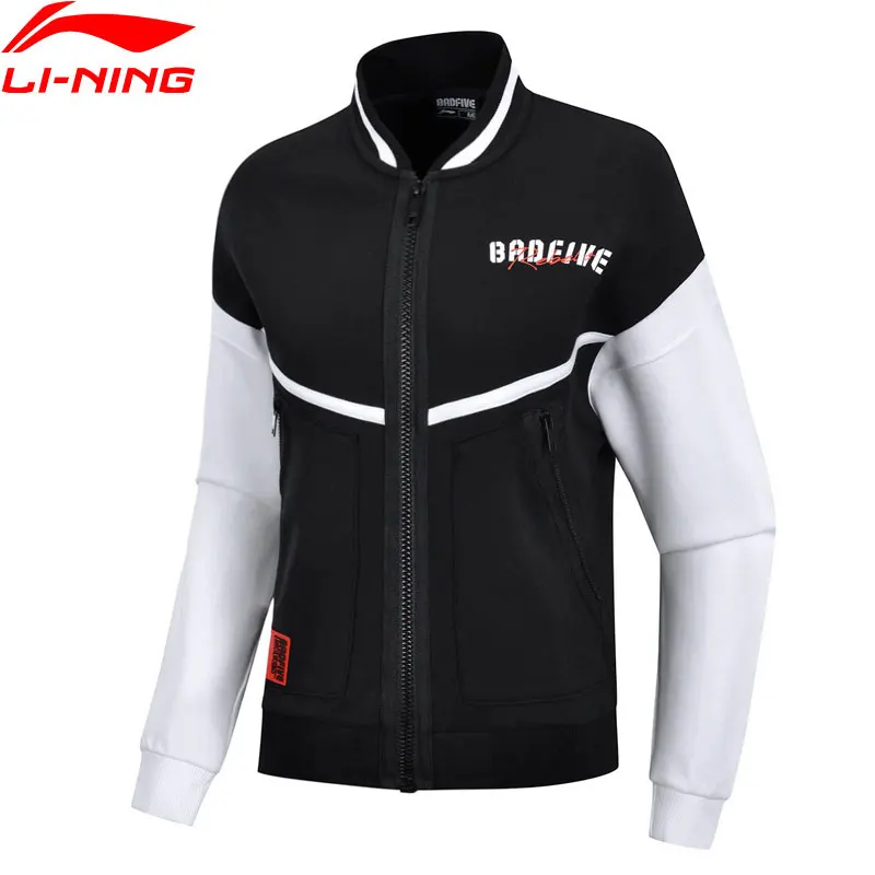 Женский баскетбольный свитер Li Ning 66% хлопок 34% полиэстер с подкладкой на молнии