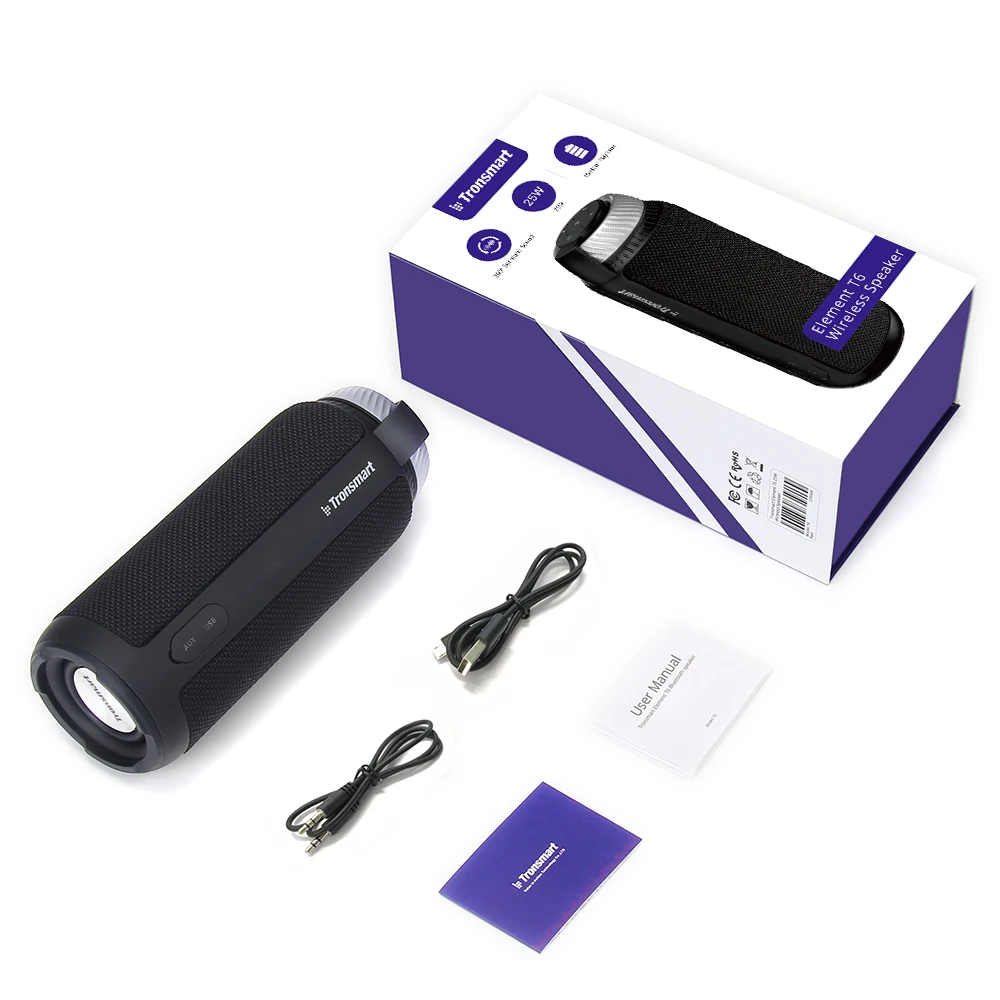 Новый Tronsmart Element T6 Bluetooth 4 1 портативный динамик беспроводной звуковой приемник Mini