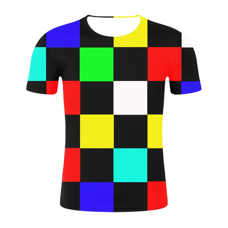 Модная дизайнерская футболка Мужская/Женская 3D зеленая черная унисекс с