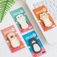 30 pages kawaii cat memo pads sticky notes message paper masking diy craft school office supply stationery