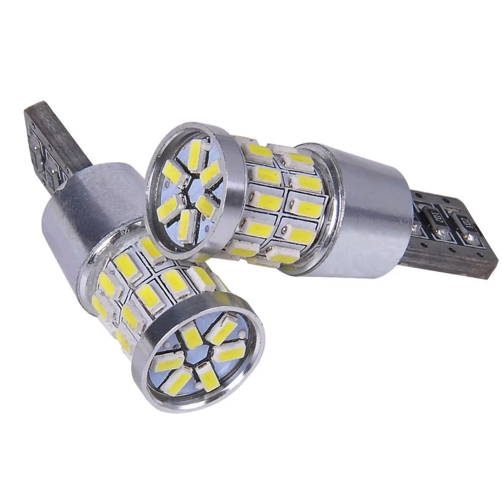 Новинка! 2x без ошибок 3014 30SMD T10 W5W 194 168 габаритный фонарь светодиодный для Peugeot 206 207