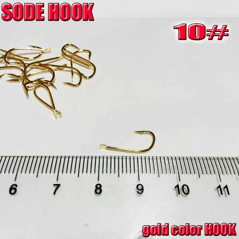 2019NEW SODE крюк, золотые цветные КРЮКИ размер 3#- 16# количество: 100 шт./лот - Цвет: Светло-серый