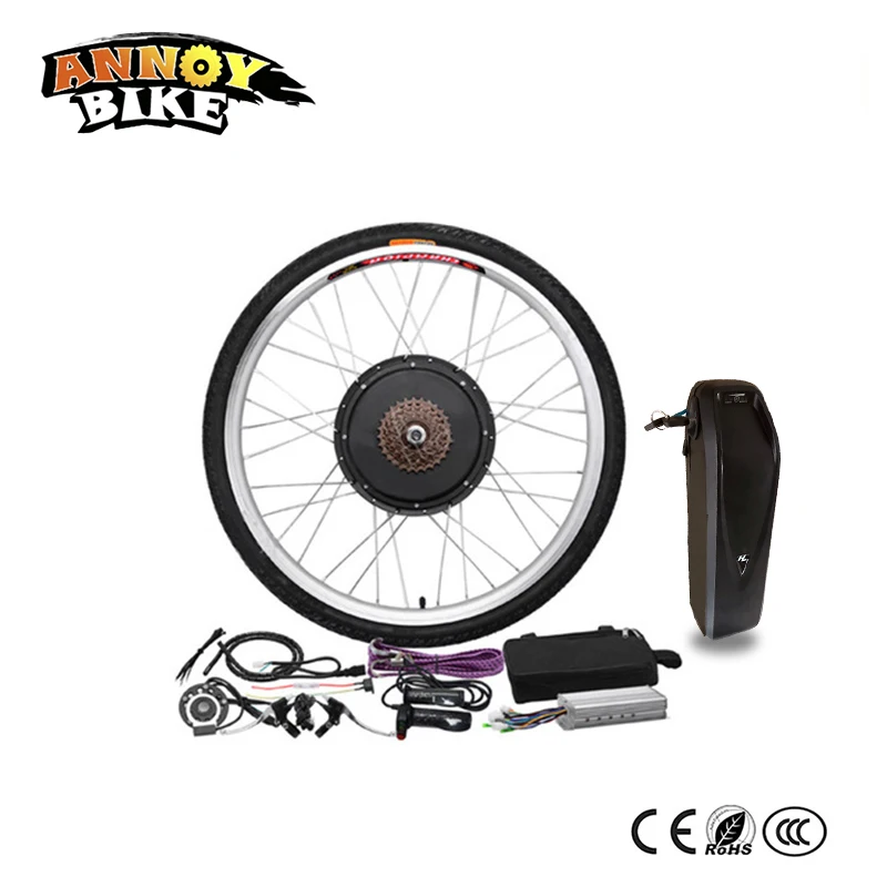 Electric Bicycle Conversion Kit 20&quot 24&quot 26&quot 28&quot 29&quot 36v 250w Motor With Battery Bicicleta Ebike For MTB Rear Wheel | Спорт
