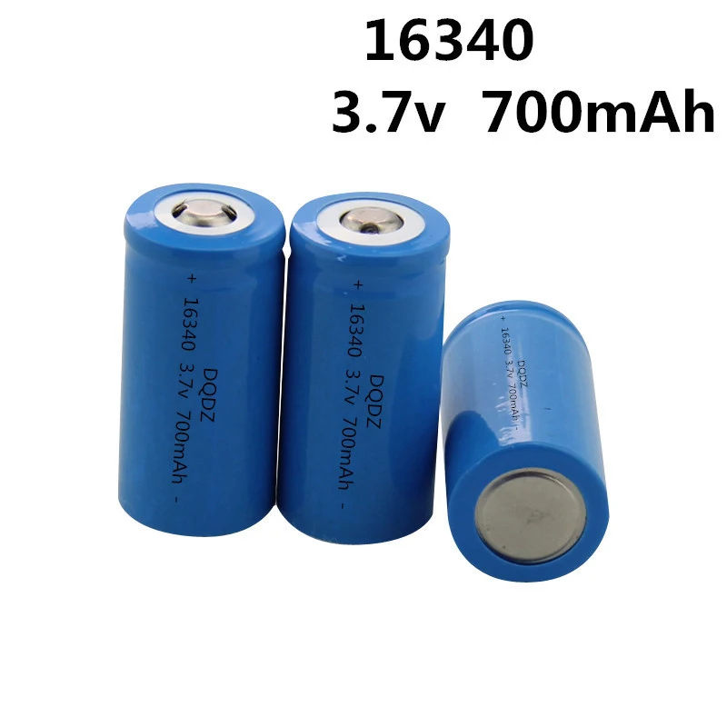2 шт./лот Бесплатная доставка Vbatty 16340 700mah Аккумулятор 16430 li ion 3 7 V аккумуляторная