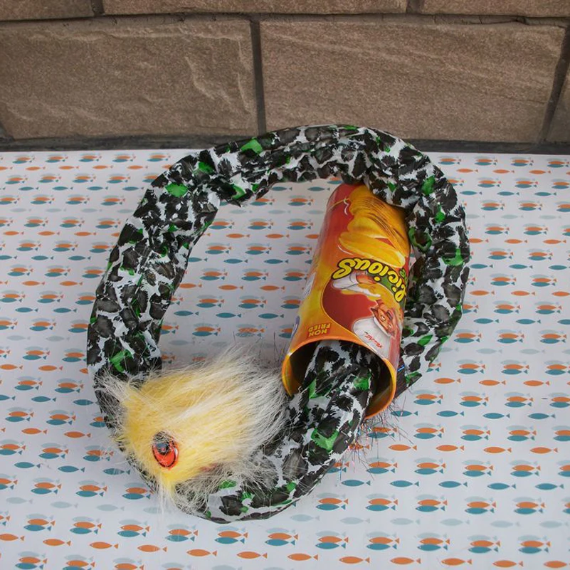 Забавные имитация чипсы шокирующие змея Новинка кляп Игрушечные лошадки