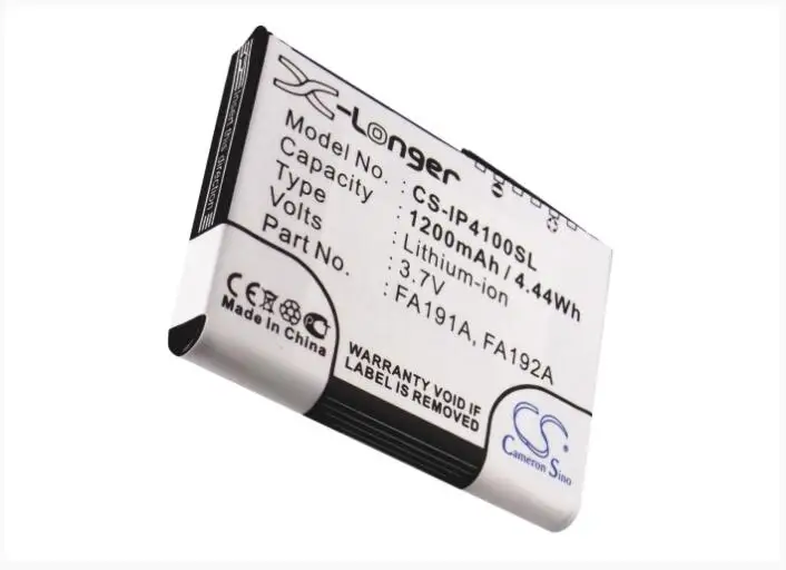 Аккумулятор Cameron Sino 1200mAh для hp iPAQ h4100 h4135 h4150 h4155 343110-001 PDA, карманный Аккумулятор для ПК