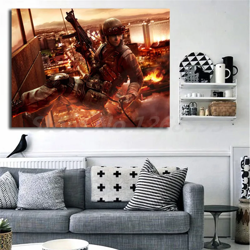 2 HD обои Tom Clancy's Rainbow Six Vegas художественный плакат на холсте живопись Настенная