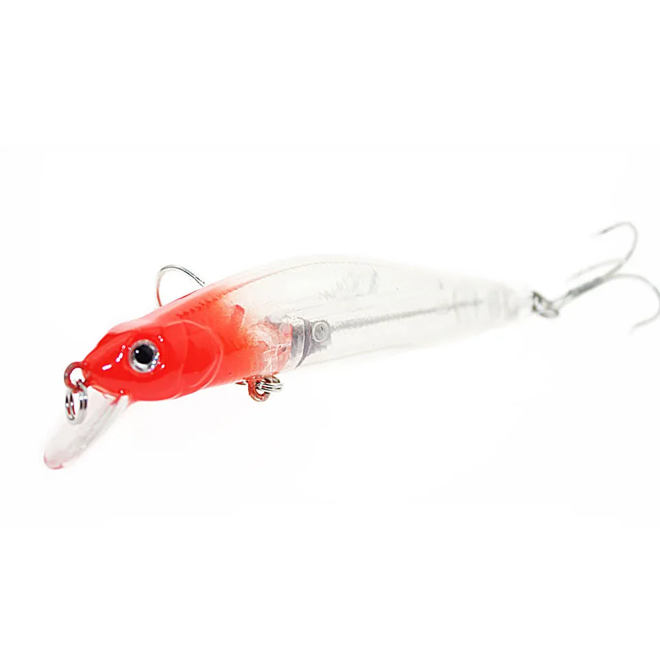 

1PCS Fishing Wobbler 10g/8cm Suspend Minnow Pike Bass Fishing Lures With 6# Owner Hook peche isca artificial