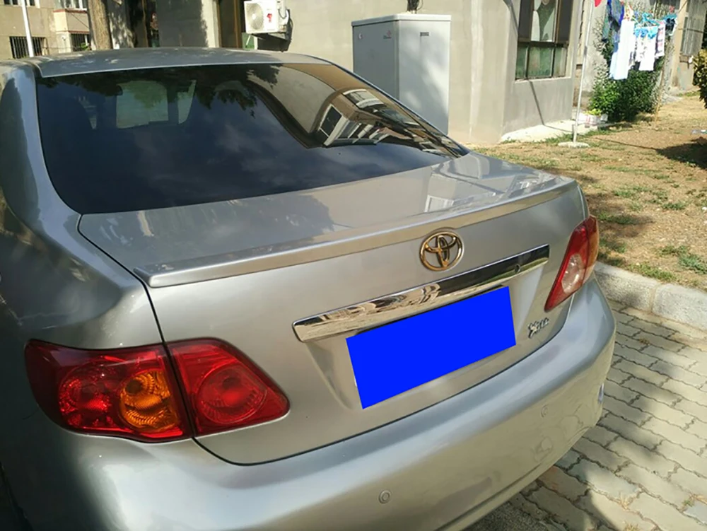AITWATT для Защитные чехлы для сидений, сшитые специально для Toyota Corolla 2007 2008 2009 2010 2011 2012 2013 углеродного волокна задний спойлер на крыло, крышу задний багажник спойлер