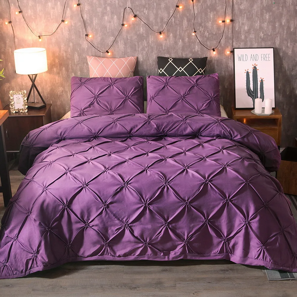 DIDIHOU 2/3 шт. полиэфирная кровать набор постельных принадлежностей для спальни