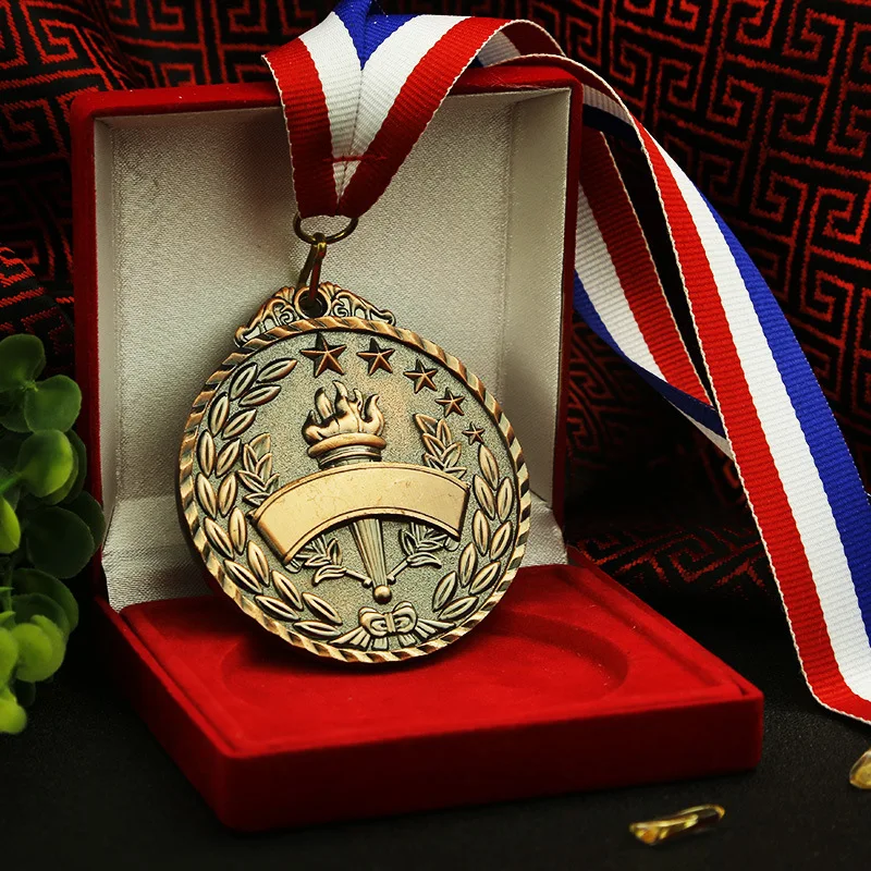Беговая медаль по заводской цене металлическая спортивная индивидуальная