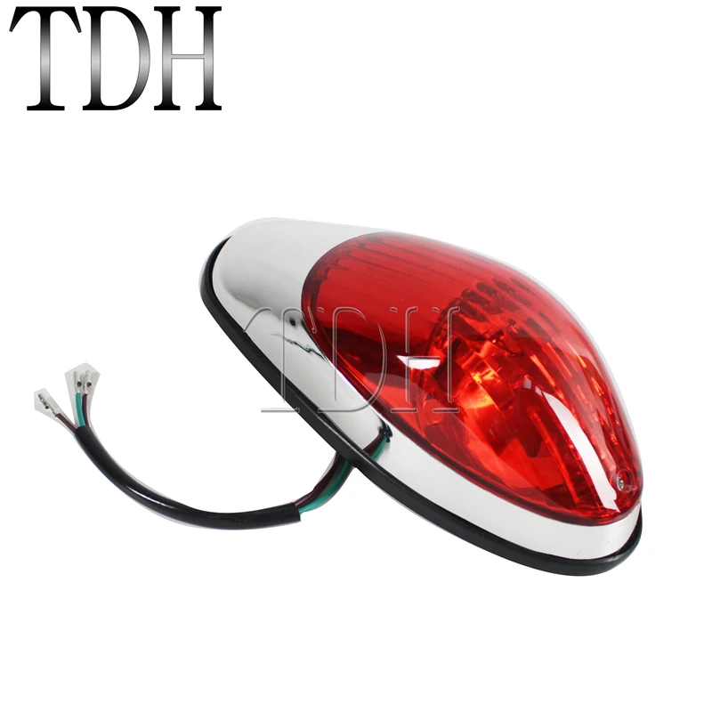12V красный мотоциклы мотоцикл тормозных хвост светильник задние лампы светильник стоп светильник s для Harley Honda Yamaha Сузуки Кавасаки