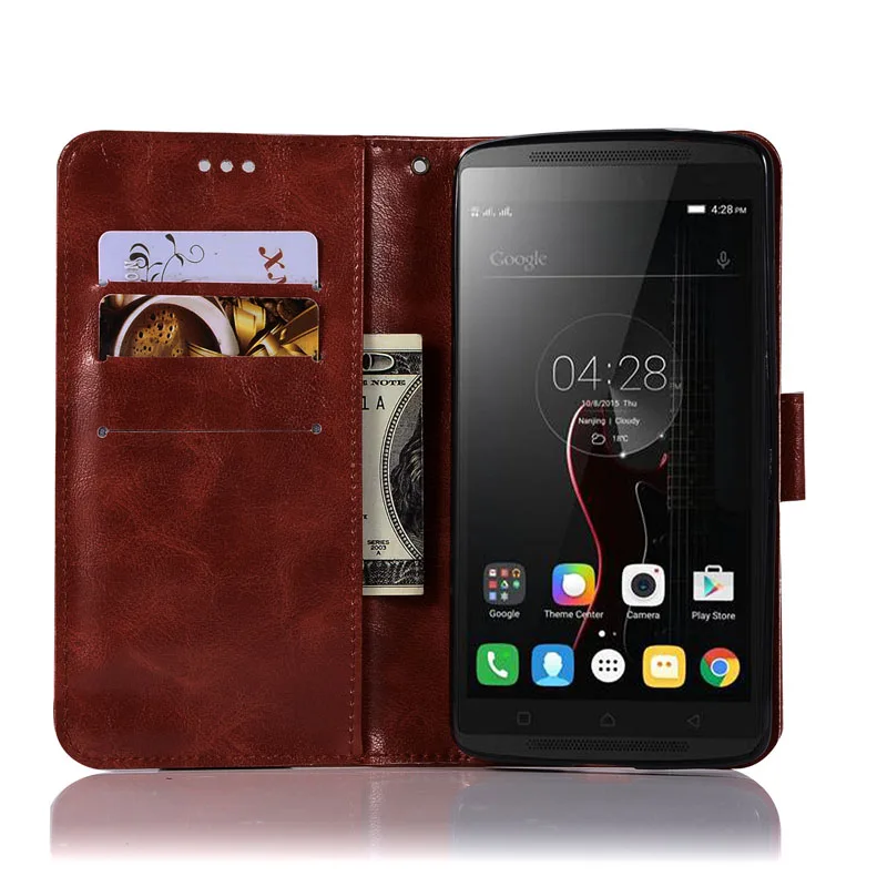 Чехол в стиле ретро для Lenovo A7010 чехол K4 Note кожаный флип-чехол телефона Vibe X3 Lite A 7010