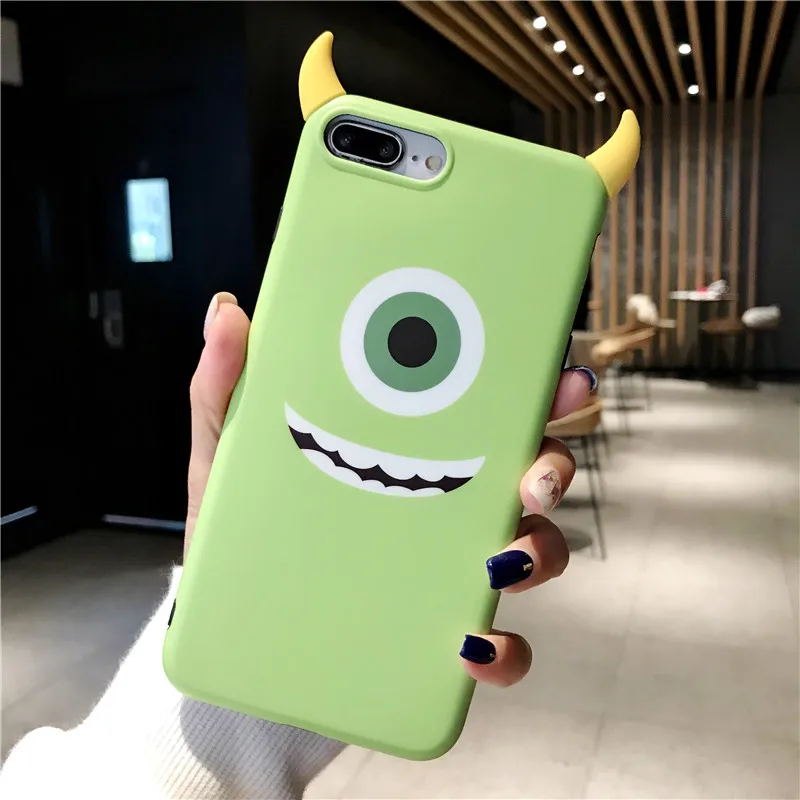 Для iPhone XS max XR X 3D милый Sullivan monsters чехол и пленка для экрана из закаленного стекла Mr