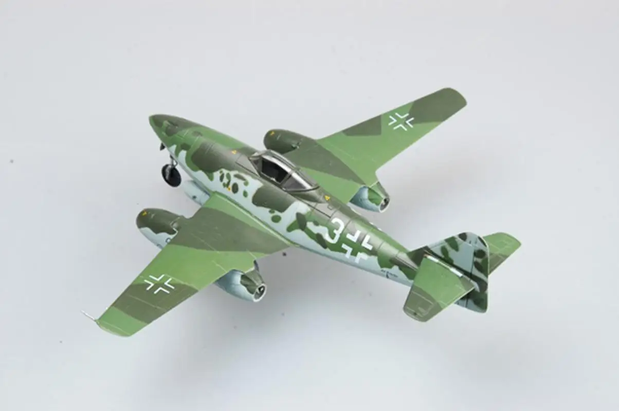 WW2 Немецкий Me 262 A Schwalbe KG44 от Galland самолет без литья под давлением легкая модель |