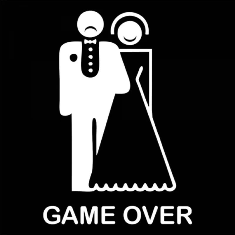 30x21 см игра над женихом невесты дизайн свадьба декоративная Автомобильная