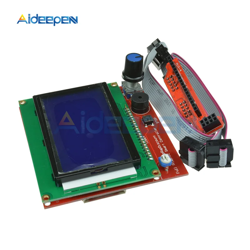 12864 LCD 3D принтер дисплей 1 4 жидкокристаллический смарт-контроллер с