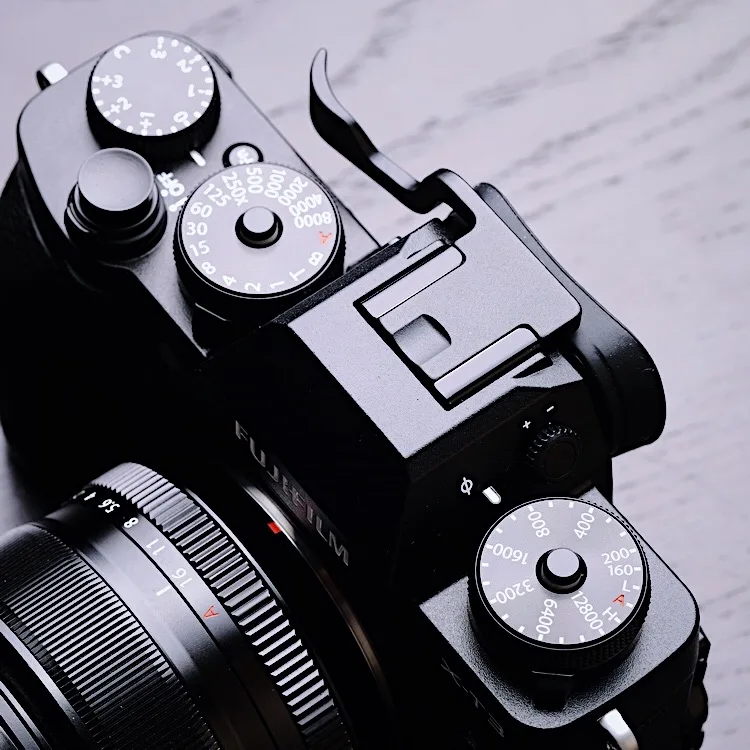 Фото Чехол для упора для большого пальца Fujifilm XT1, XT2, FUJI X-T1, X-T2, красный, черный, серебристый №5