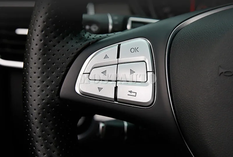 Для Benz CLA C117 W117 интерьер руль отделочное покрытие кнопки- 12 шт