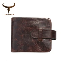 cowather men wallets 100 top cow genuine luxury leather high quality 2021 men purse vintage designer male purse 519