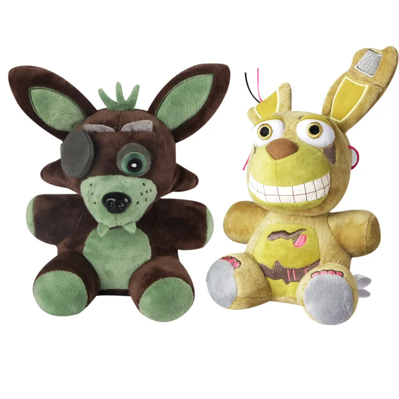 20 см Мультфильм пять ночей у Фредди 4 игрушки FNAF кукла Фредди Fazbear медведь лисица Бонни плюшевые игрушки для детей подарок